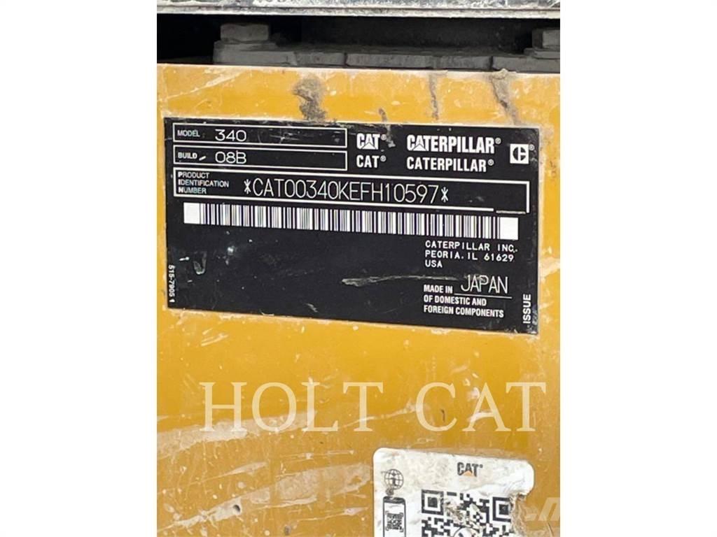 CAT 340 12 TC 履帶式 挖土機/掘鑿機/挖掘機