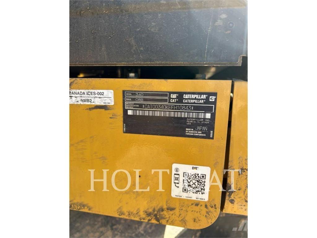 CAT 340 12 TC 履帶式 挖土機/掘鑿機/挖掘機