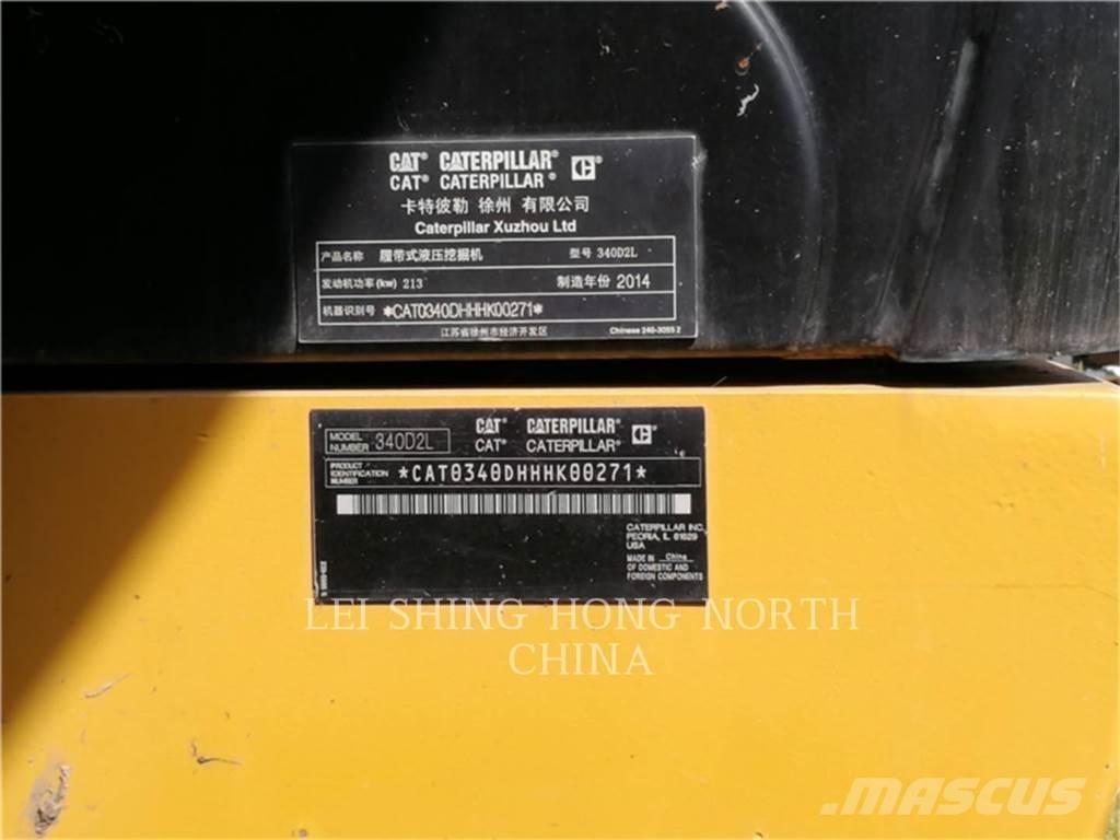 CAT 340D2L 履帶式 挖土機/掘鑿機/挖掘機