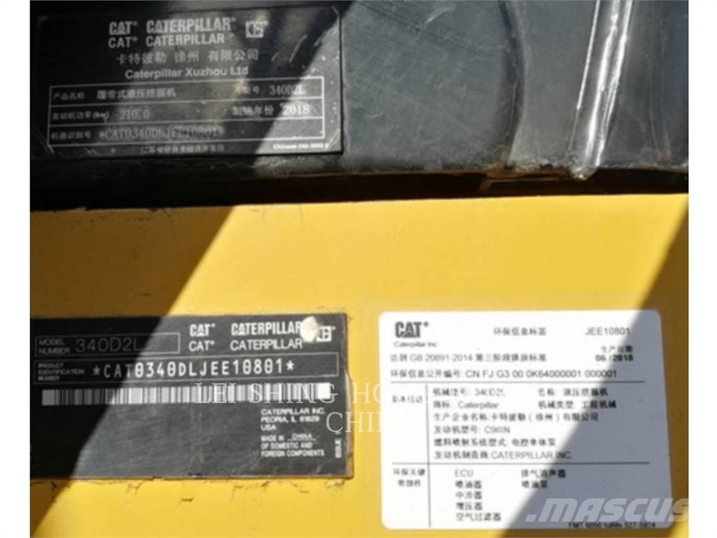 CAT 340D2L 履帶式 挖土機/掘鑿機/挖掘機