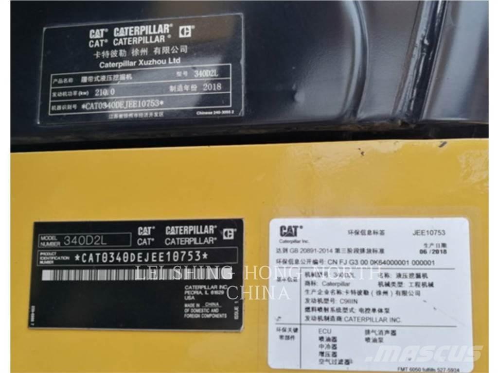 CAT 340D2L 履帶式 挖土機/掘鑿機/挖掘機
