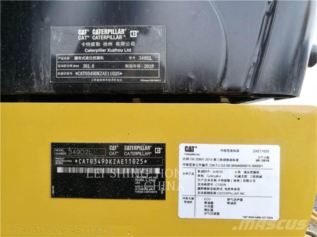 CAT 349 D2 L 履帶式 挖土機/掘鑿機/挖掘機