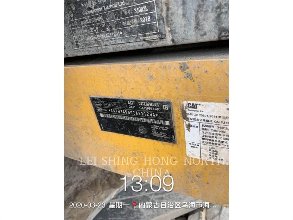 CAT 349 D2 L 履帶式 挖土機/掘鑿機/挖掘機