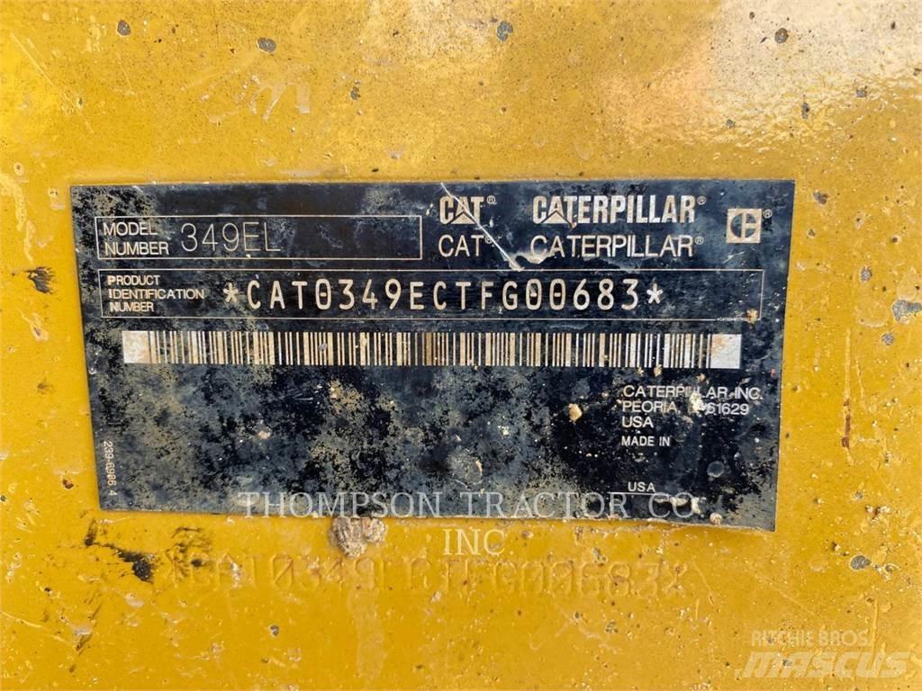 CAT 349EL 履帶式 挖土機/掘鑿機/挖掘機