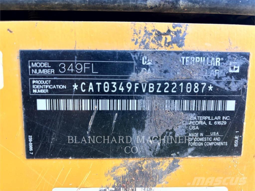 CAT 349F 履帶式 挖土機/掘鑿機/挖掘機