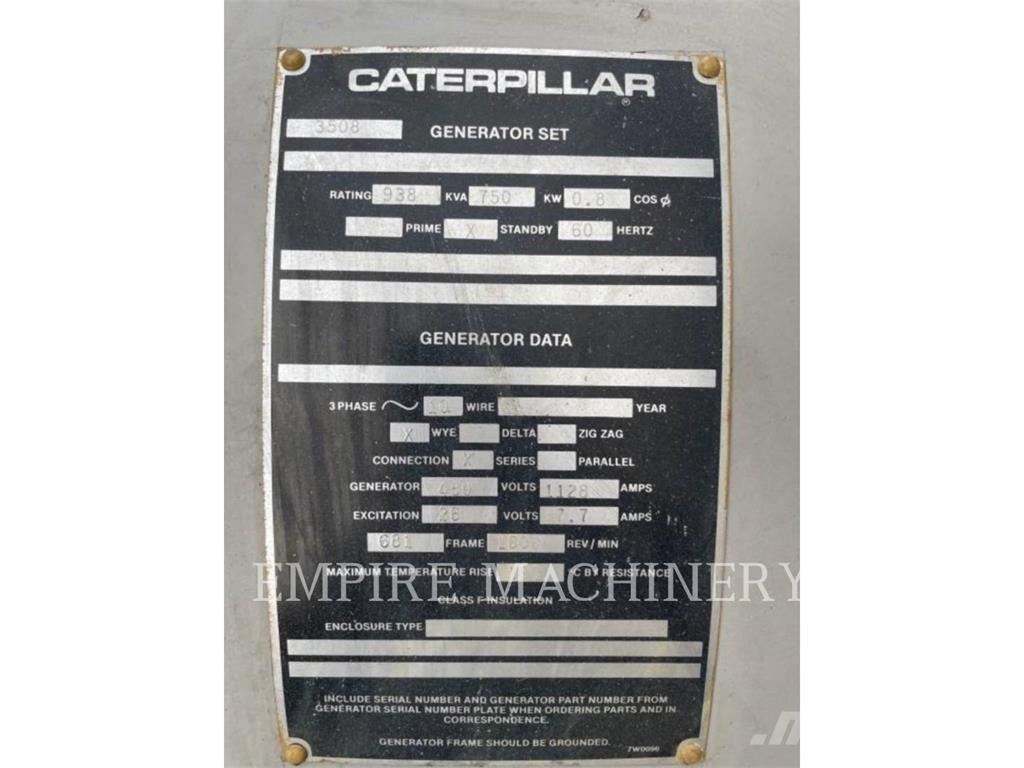 CAT 3508 柴油發電機
