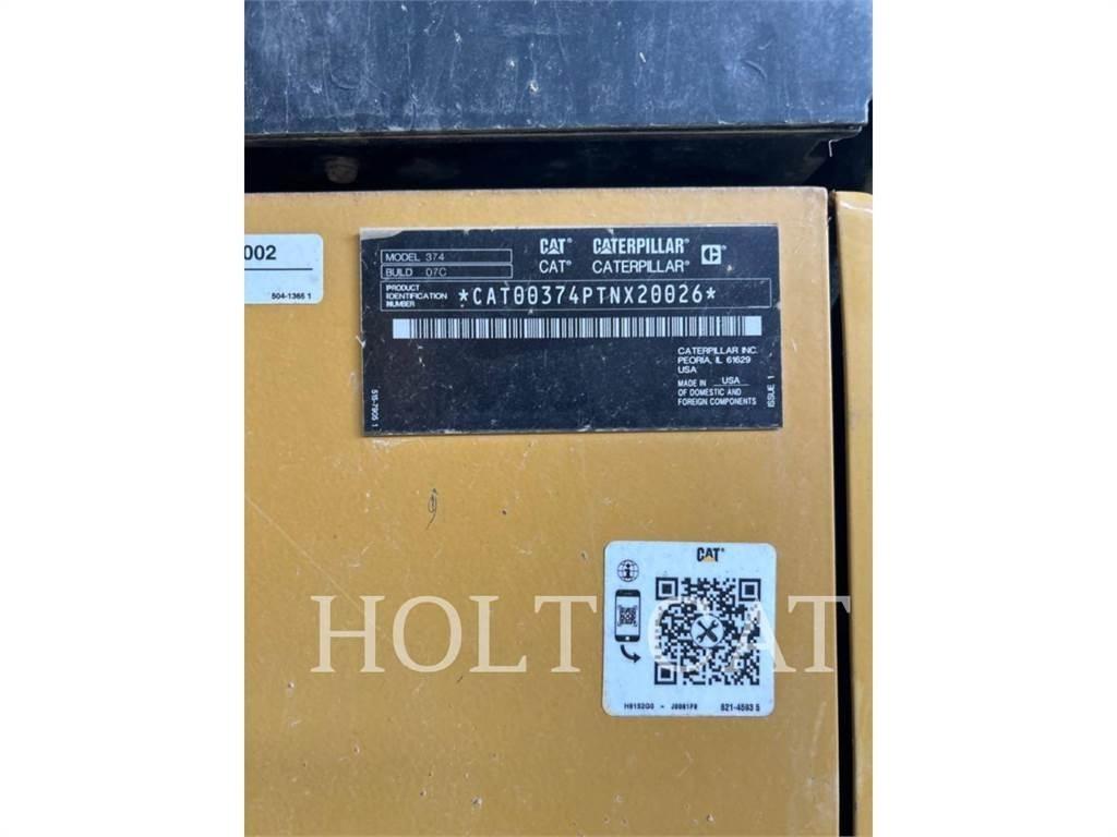 CAT 374 履帶式 挖土機/掘鑿機/挖掘機