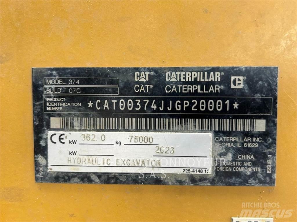 CAT 374 履帶式 挖土機/掘鑿機/挖掘機