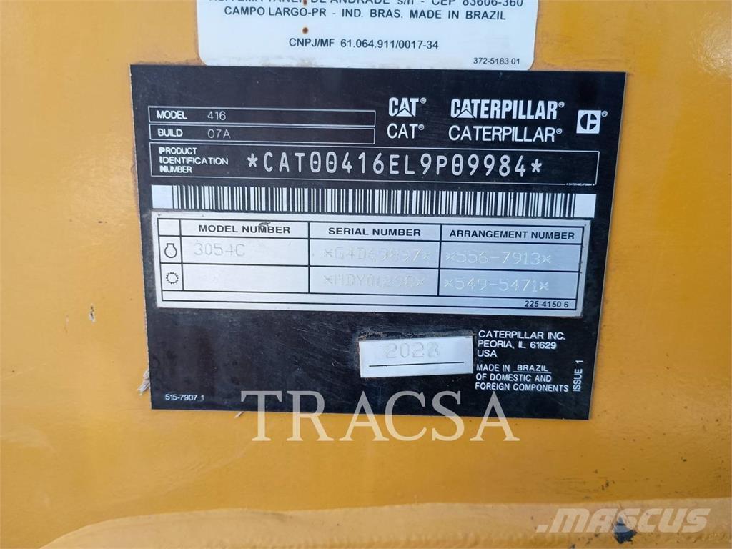 CAT 416 反鏟裝載機