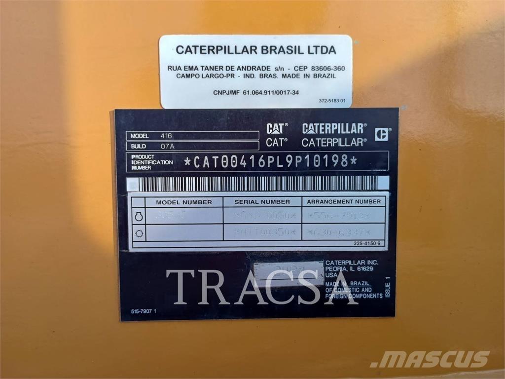 CAT 416 反鏟裝載機