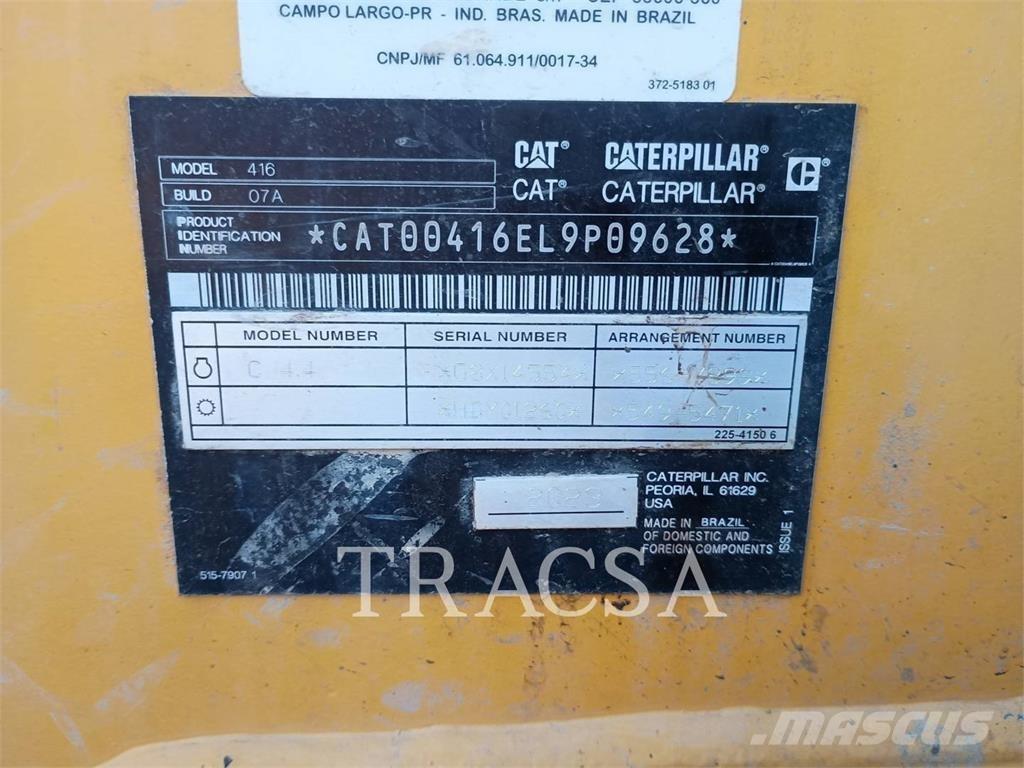 CAT 416 反鏟裝載機