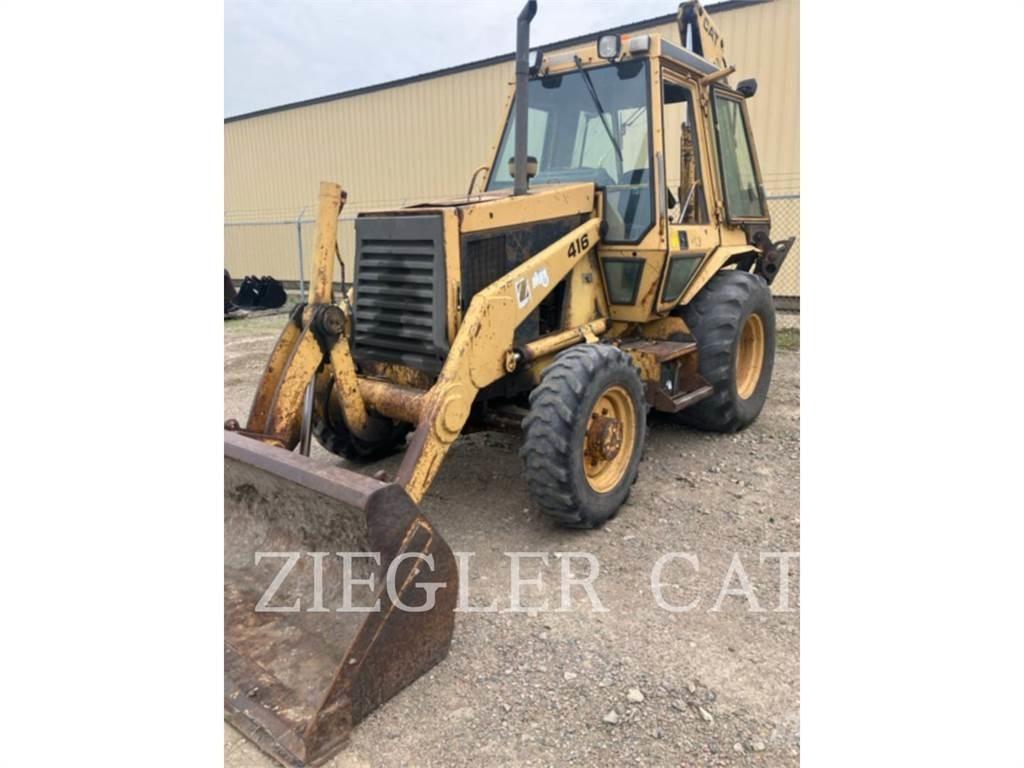 CAT 416 反鏟裝載機
