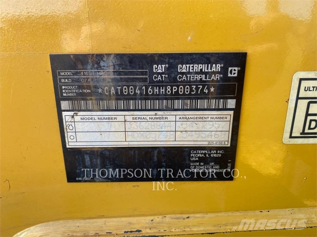 CAT 416 反鏟裝載機