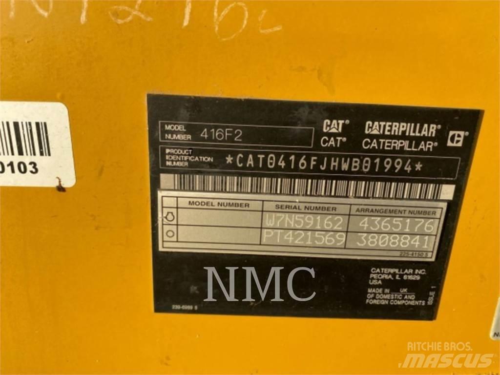 CAT 416F2 反鏟裝載機