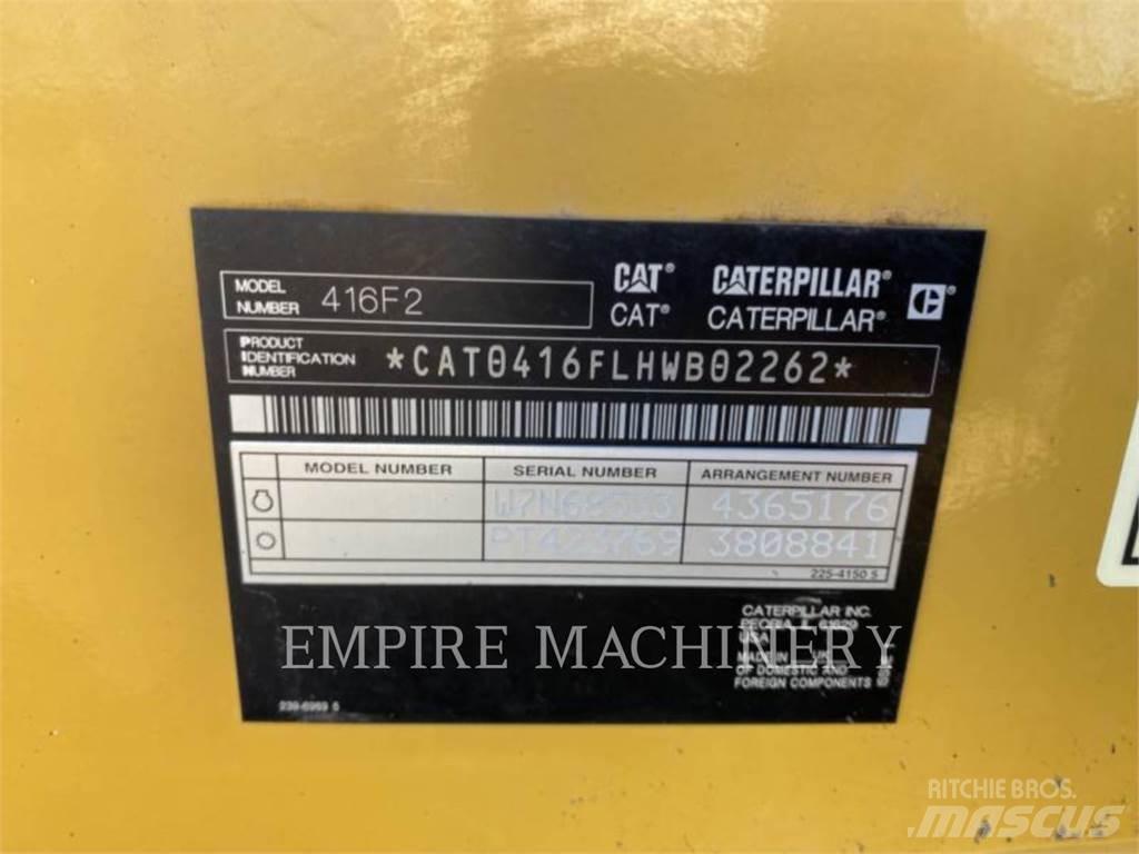 CAT 416F2 4EO 反鏟裝載機