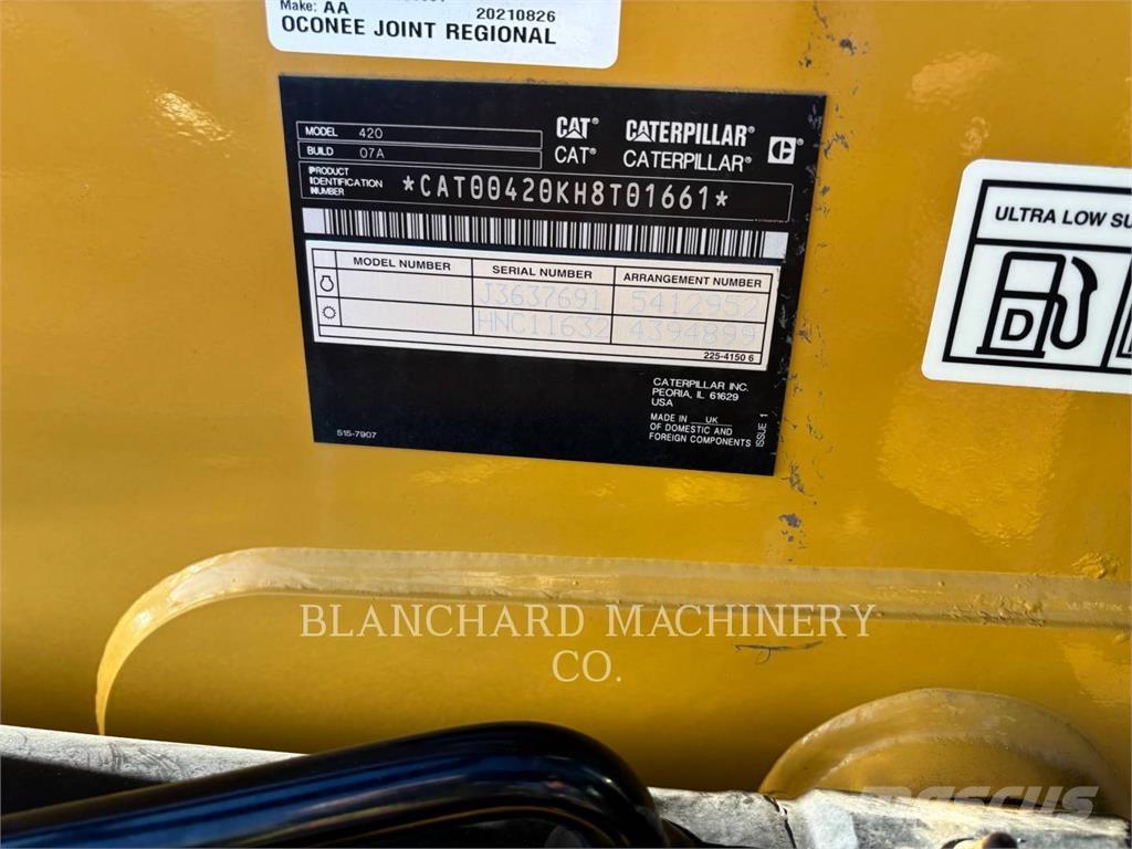 CAT 420 反鏟裝載機
