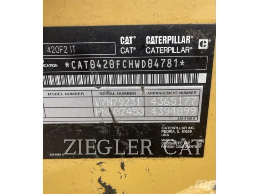 CAT 420F2 反鏟裝載機