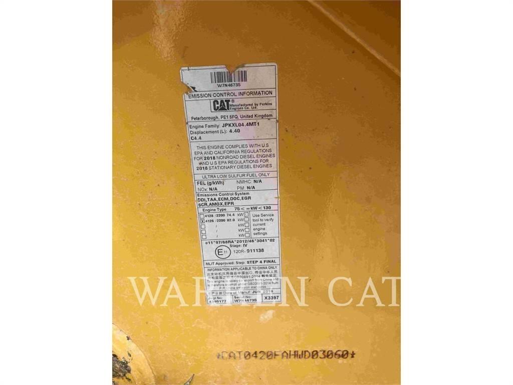 CAT 420F2 AE4T 反鏟裝載機