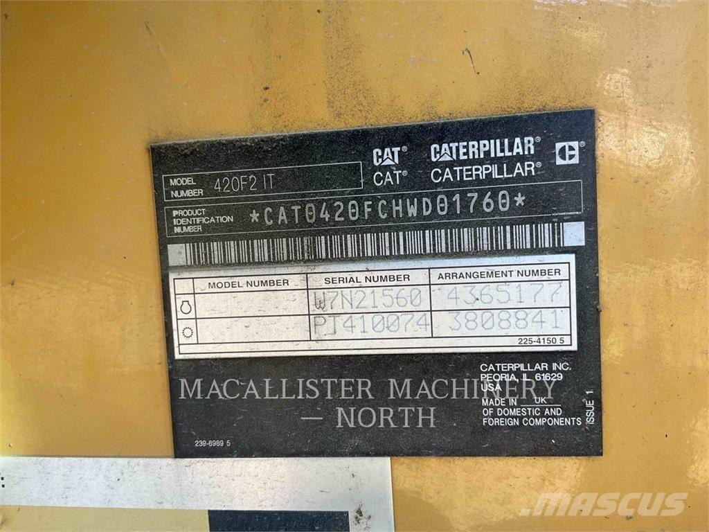 CAT 420F2IT APRQ 反鏟裝載機