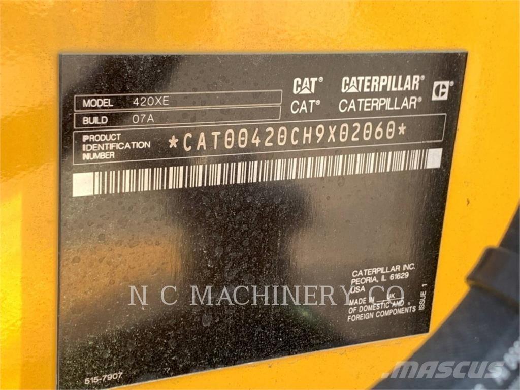 CAT 420XE 反鏟裝載機