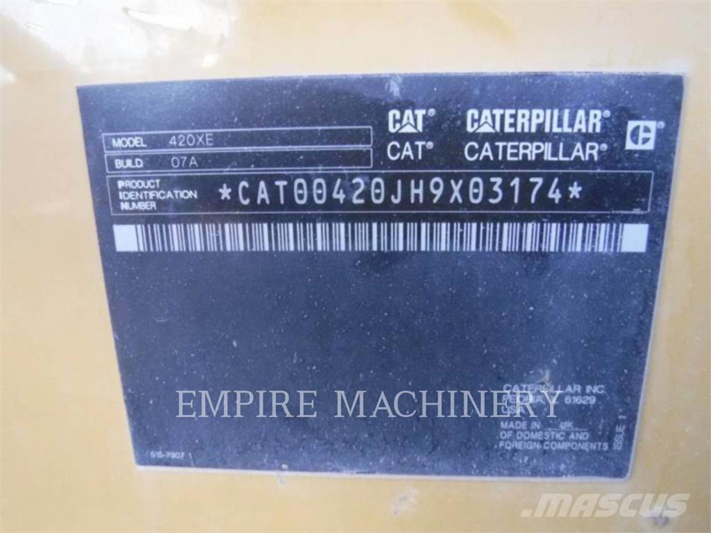 CAT 420XE4ECIP 反鏟裝載機