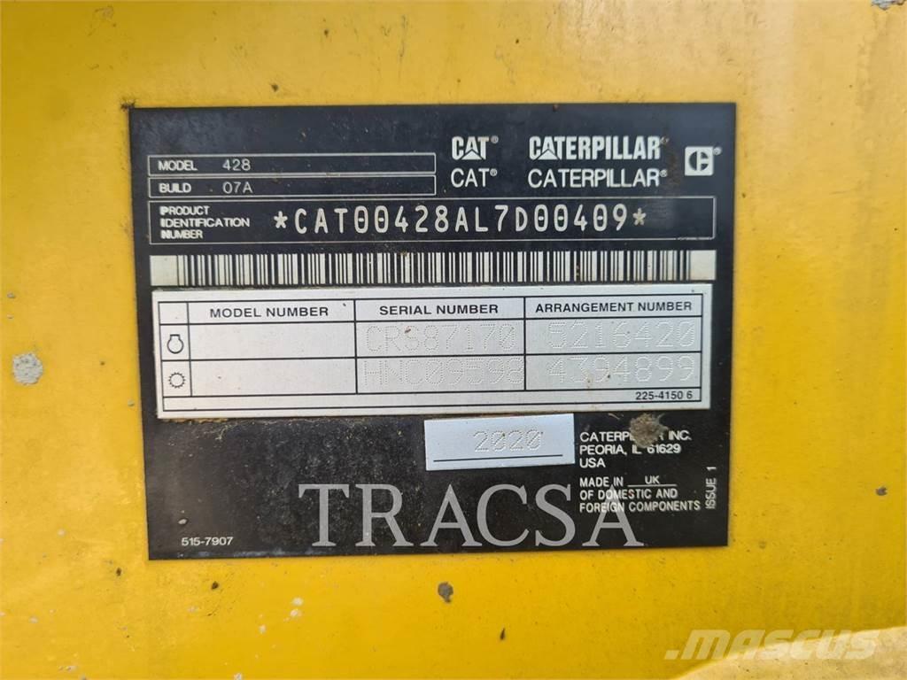 CAT 428 反鏟裝載機