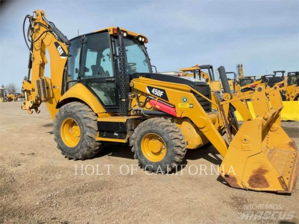CAT 450F 反鏟裝載機
