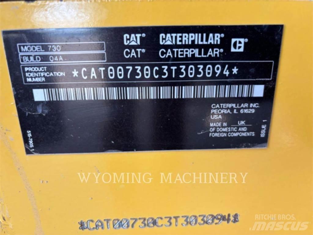 CAT 730 鉸接式起吊車