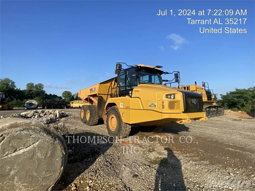 CAT 730 鉸接式起吊車