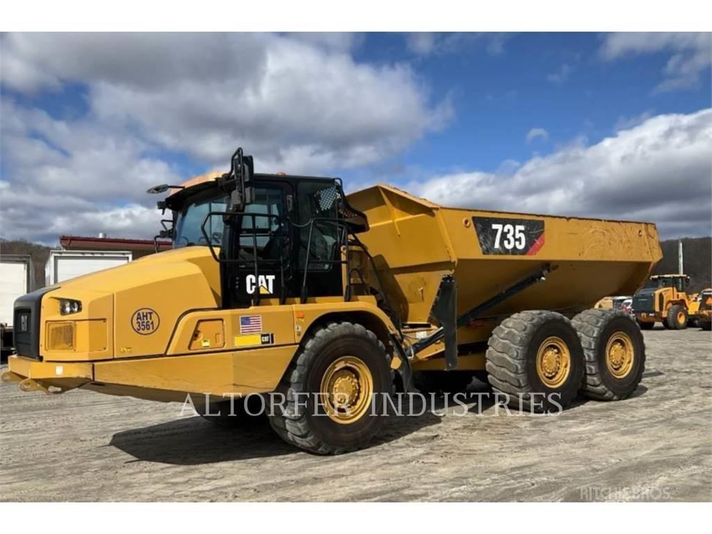 CAT 735 鉸接式起吊車