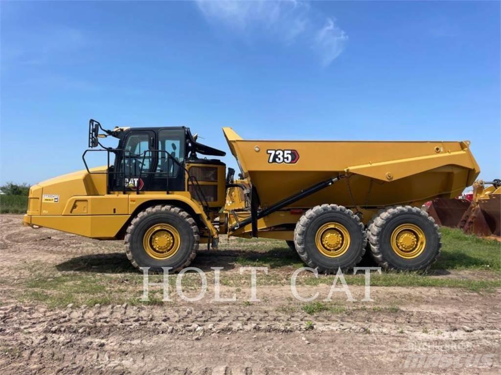 CAT 735 鉸接式起吊車
