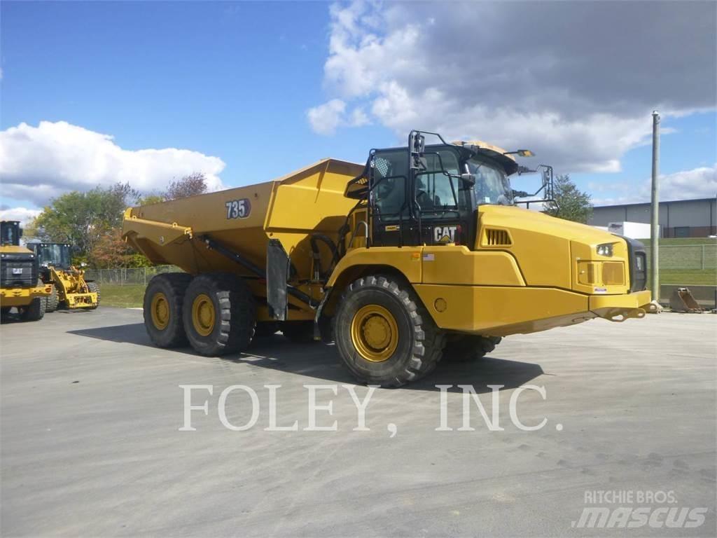 CAT 735-04 鉸接式起吊車
