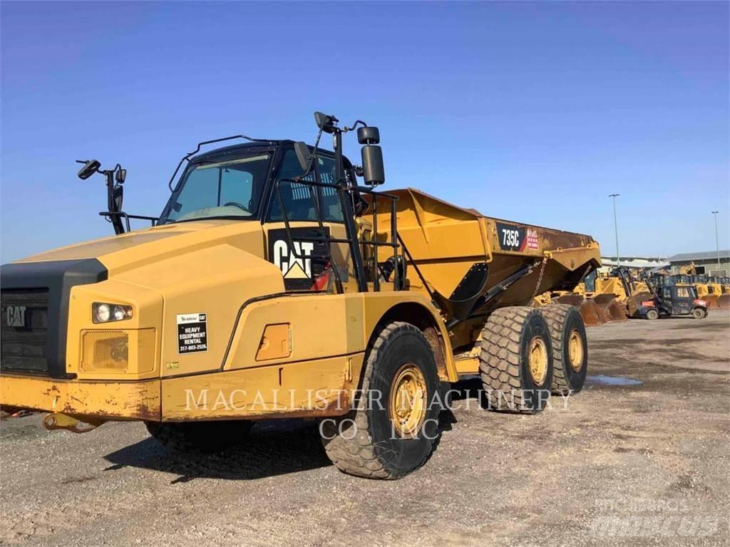 CAT 735C 鉸接式起吊車