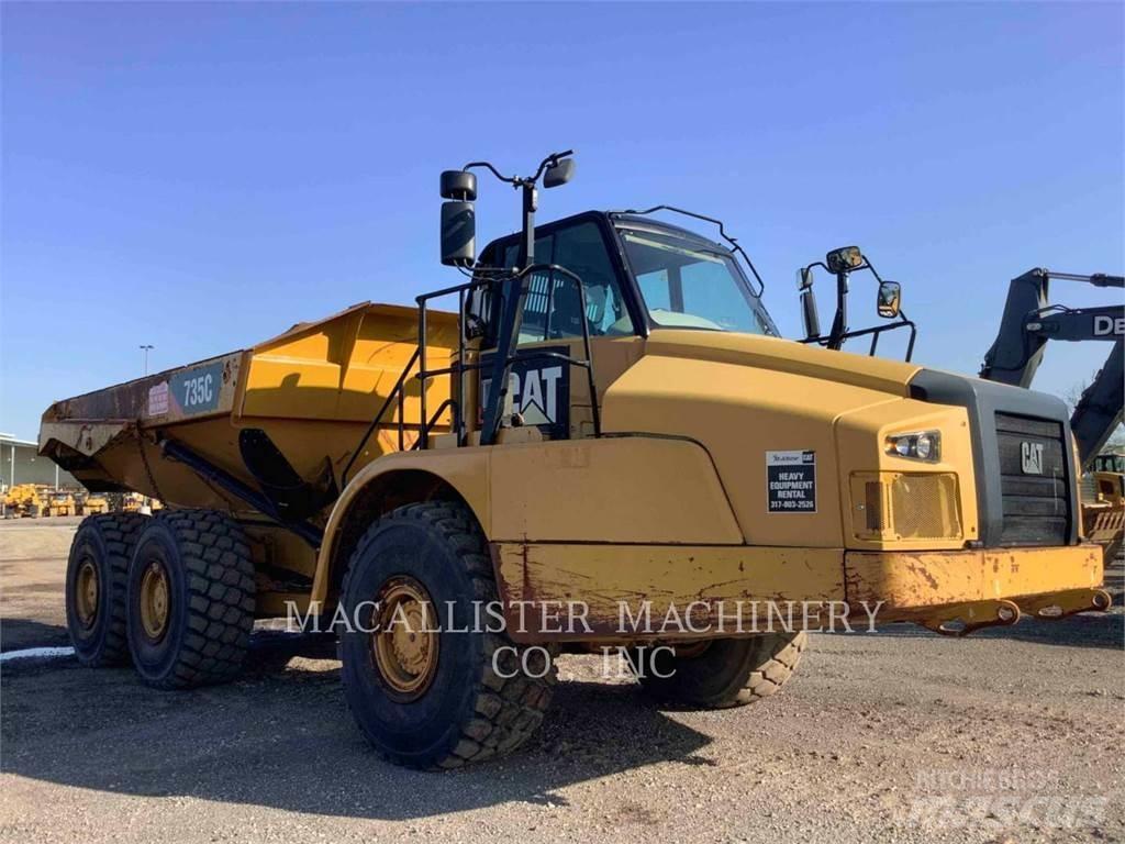 CAT 735C 鉸接式起吊車