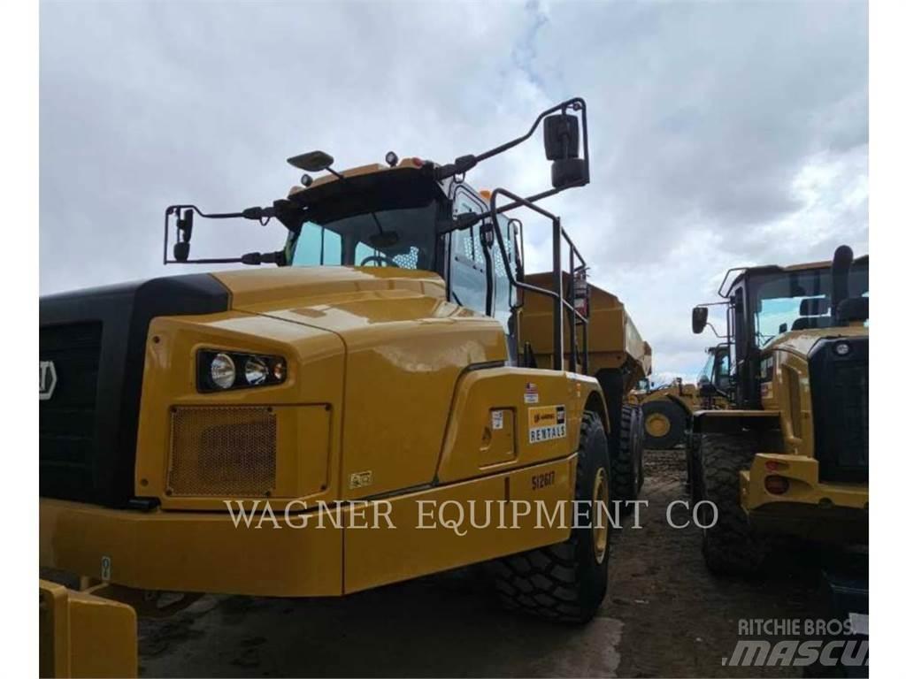 CAT 740GC 鉸接式起吊車
