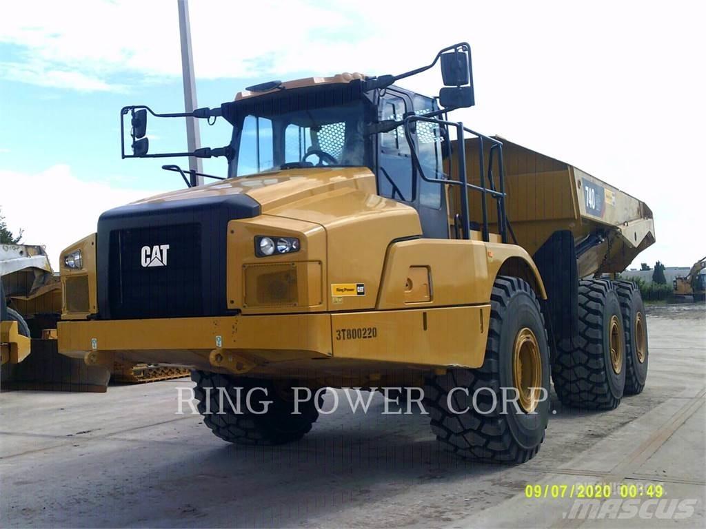 CAT 740GCTG 鉸接式起吊車