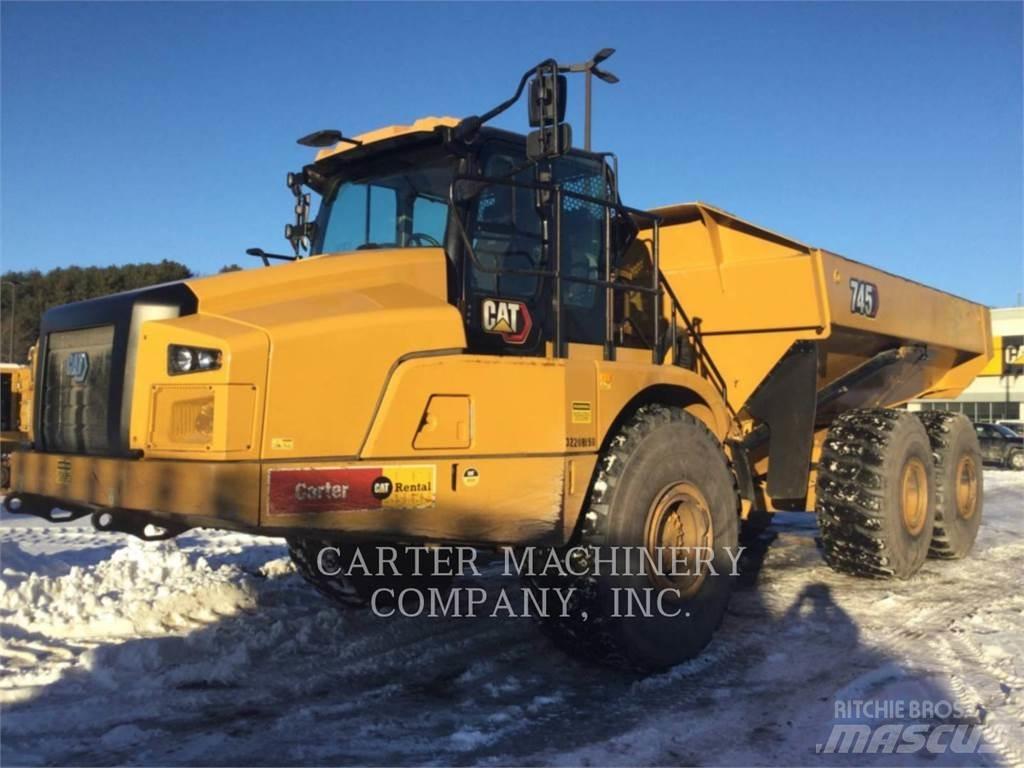 CAT 745-04 TG 鉸接式起吊車