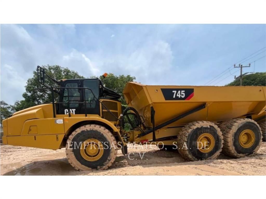 CAT 745-04LRC 鉸接式起吊車