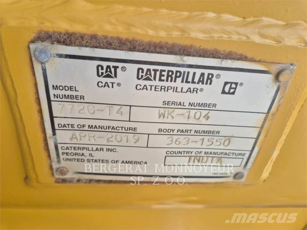 CAT 772G 鉸接式起吊車