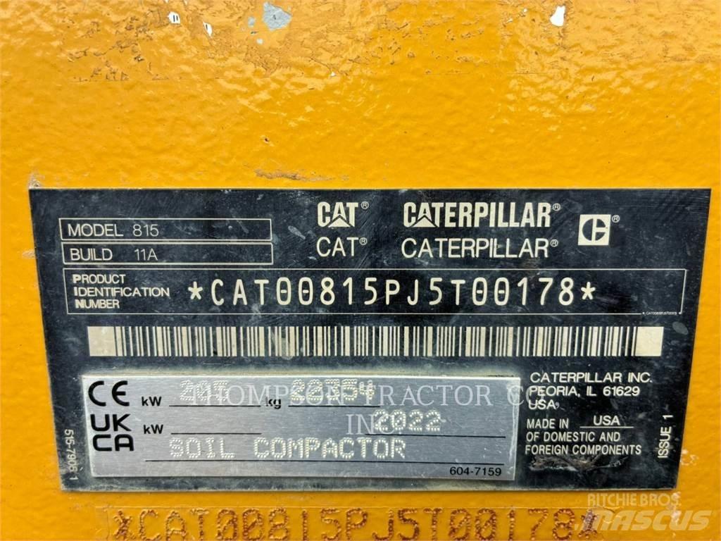 CAT 815 土壤壓實機