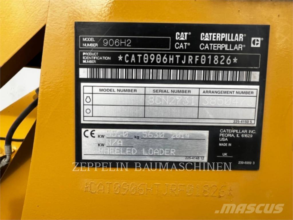 CAT 906H 輪胎式裝載機