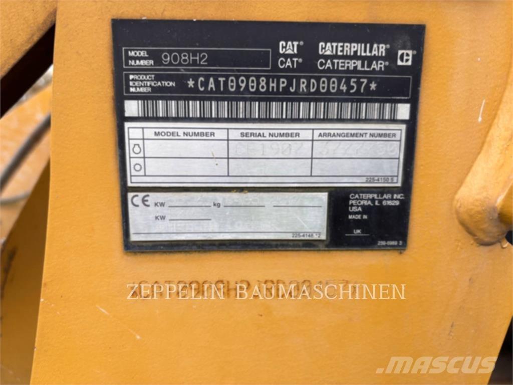 CAT 908H 輪胎式裝載機