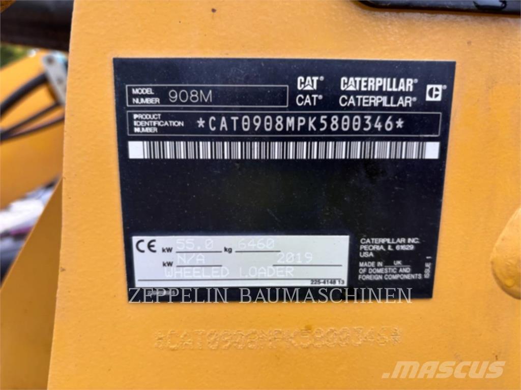 CAT 908M 輪胎式裝載機