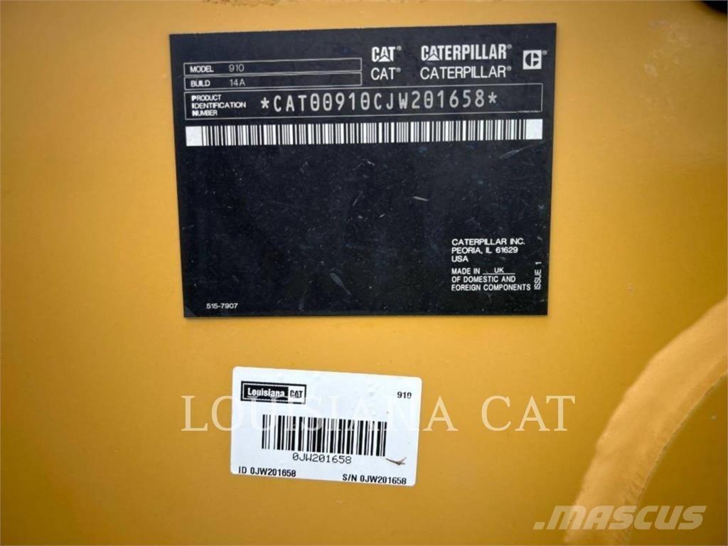 CAT 910 輪胎式裝載機