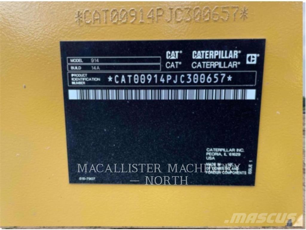 CAT 91414 輪胎式裝載機