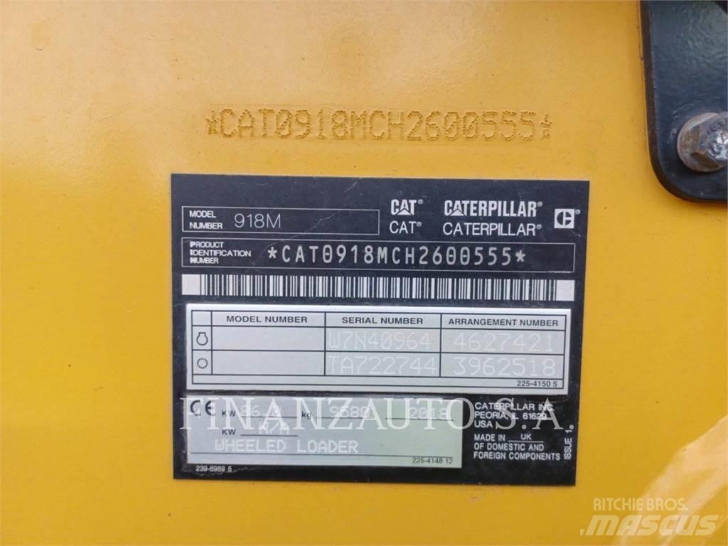 CAT 918M 輪胎式裝載機