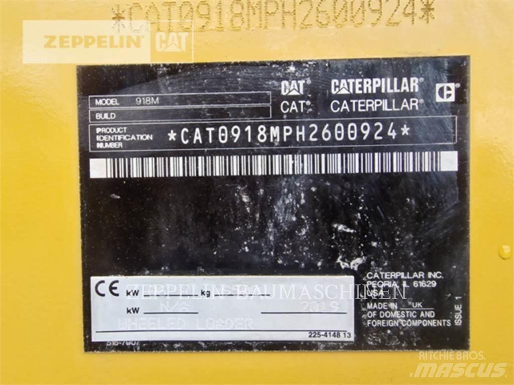 CAT 918M 輪胎式裝載機