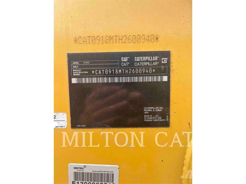 CAT 918M 輪胎式裝載機