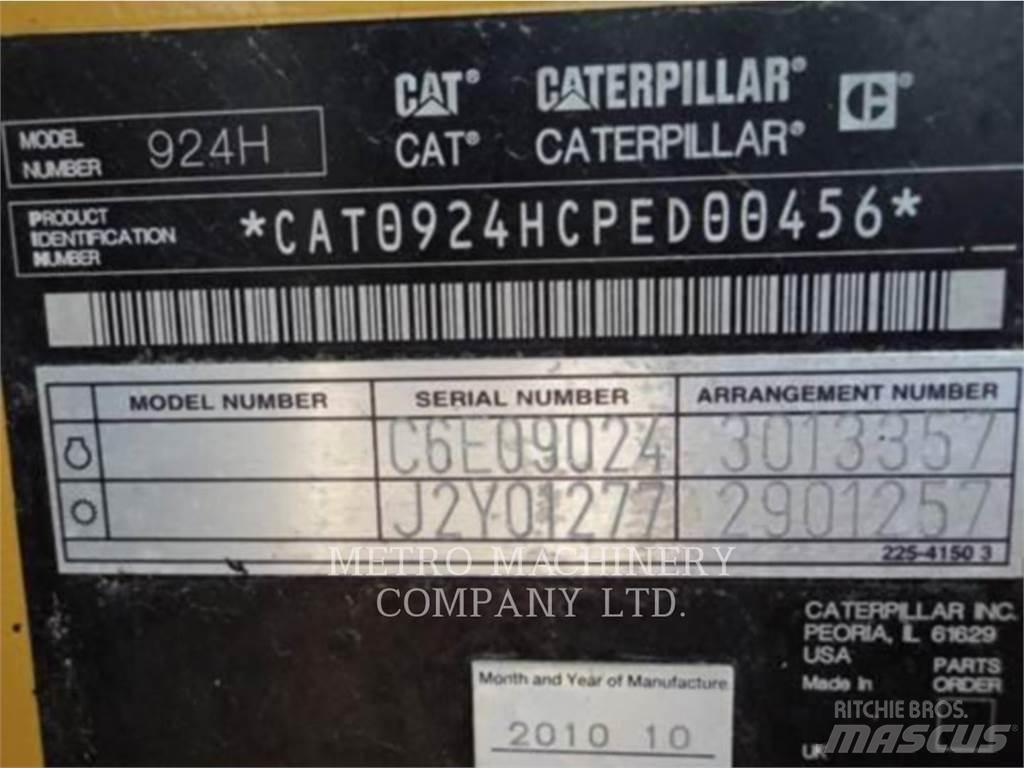 CAT 924HZ 輪胎式裝載機