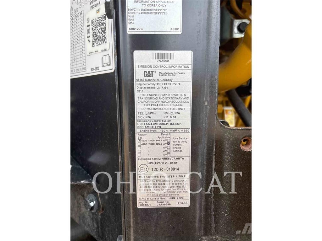 CAT 92614 輪胎式裝載機